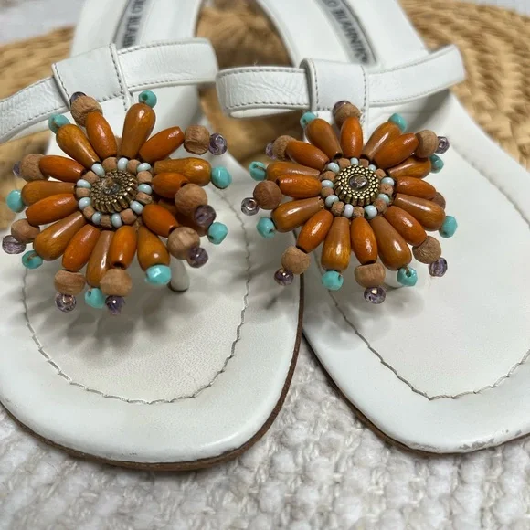 Manila Blahnik kitten heal sandals - Picture 11 of 15